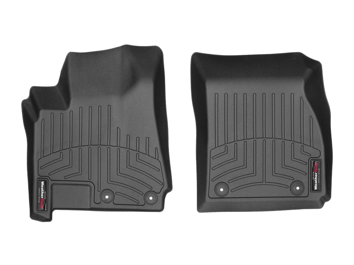Tapis avant FloorLiner noir WeatherTech Buick Regal 2011-2016 (avec crochets de retenue seulement) - Récréashop
