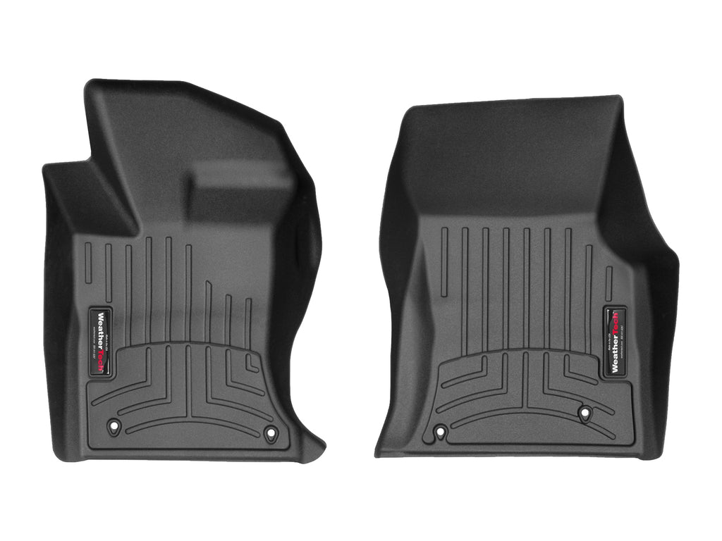 Tapis avant FloorLiner noir WeatherTech Jaguar XF 2016-2024 / Jaguar XE 2017-2020 (AWD seulement) - Récréashop