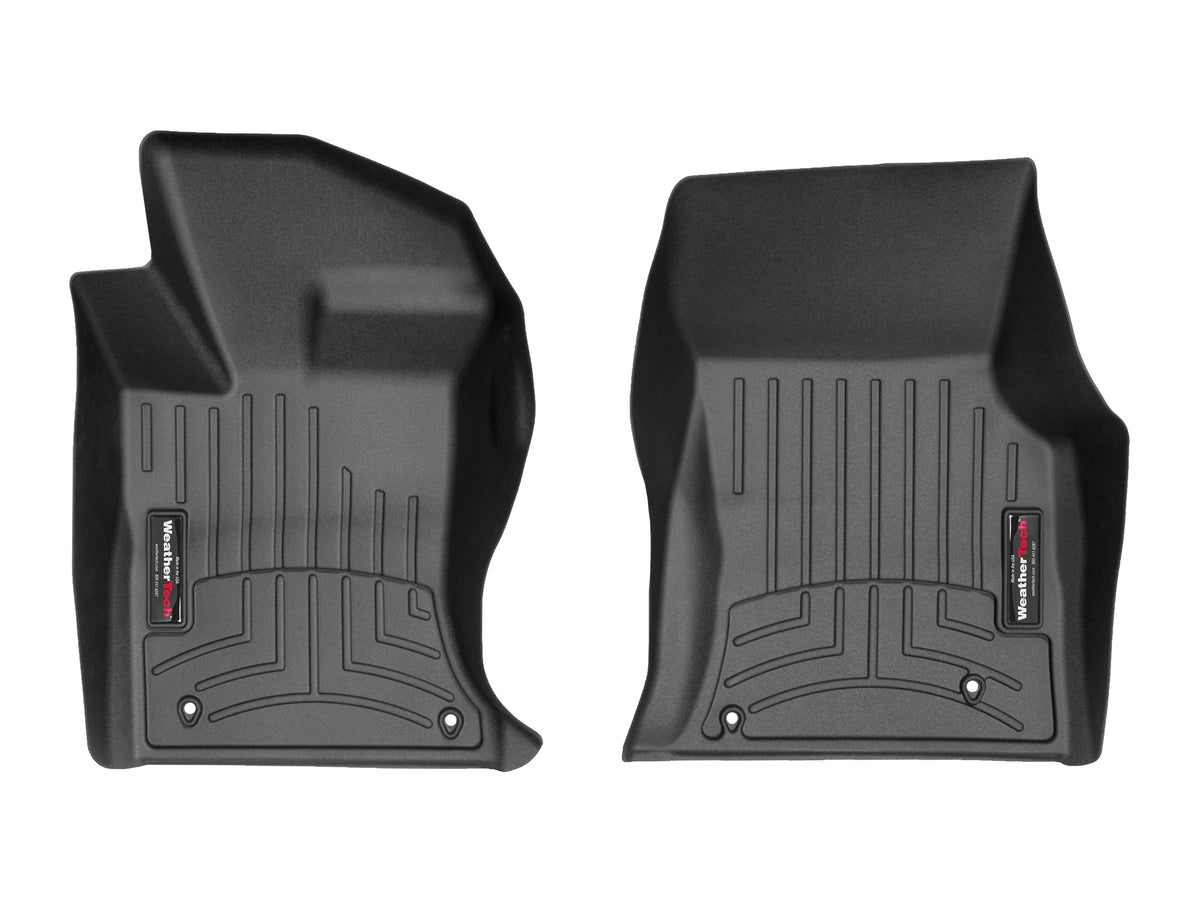 Tapis avant FloorLiner noir WeatherTech Jaguar XF 2016-2024 / Jaguar XE 2017-2020 (AWD seulement) - Récréashop