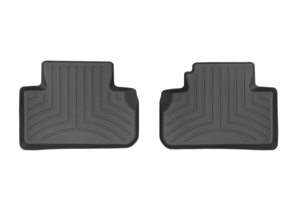 Tapis arrière FloorLiner noir WeatherTech Audi Q5 2019-2025 et autres véhicules (avec crochets de retenue seulement) - Récréashop