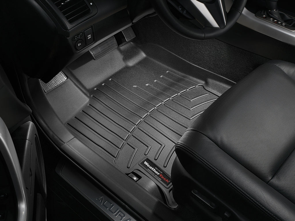 Tapis avant FloorLiner noir WeatherTech Acura RDX 2007-2008 - Récréashop
