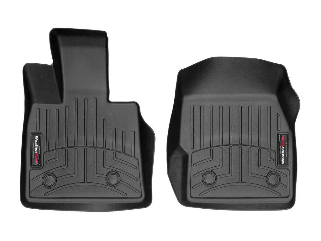 Tapis avant FloorLiner noir WeatherTech Alfa Romeo Stelvio 2018-2026 / Alfa Romeo Stelvio Quadrifoglio 2018-2024 - Récréashop