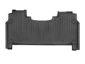 Tapis arrière FloorLiner HP noir WeatherTech Dodge Ram 1500 2019-2027 et autres véhicules (selon la version, voir compatibilité) - Récréashop
