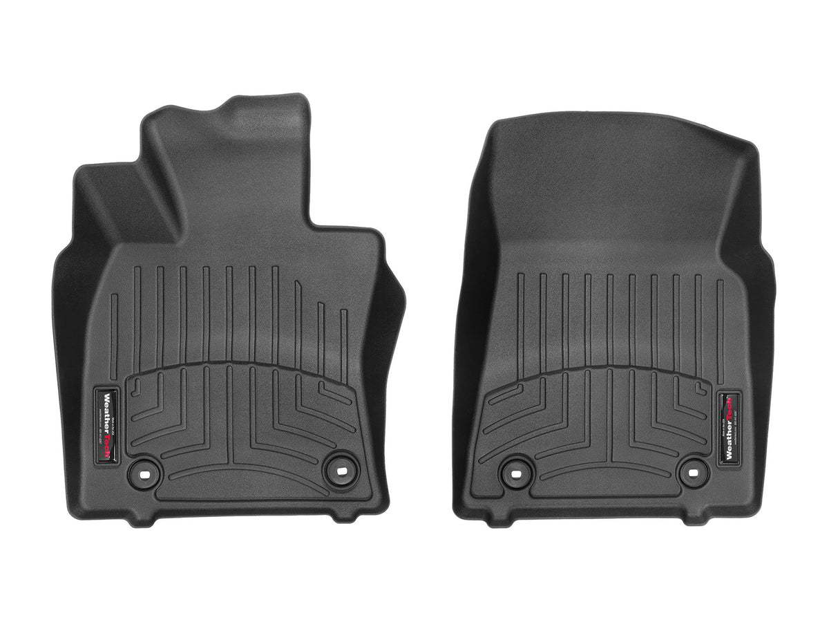 Tapis avant FloorLiner noir WeatherTech Lexus ES Hybrid 2019-2025 / Lexus ES 2021-2025 - Récréashop