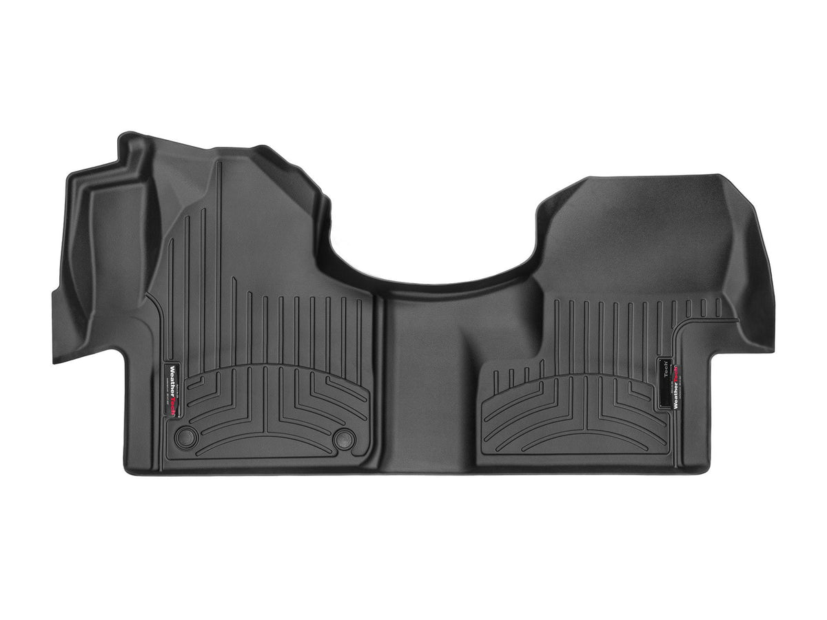 Tapis avant une pièce FloorLiner noir WeatherTech Mercedes-Benz Sprinter 2019-2026 / Mercedes-Benz eSprinter 2024 (2026 : sièges baquets seulement) - Récréashop