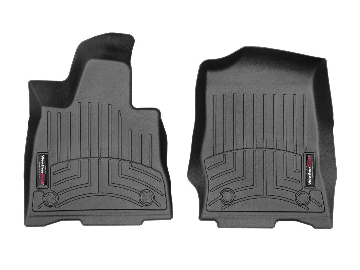 Tapis avant FloorLiner noir WeatherTech Lincoln Aviator 2020-2026 - Récréashop