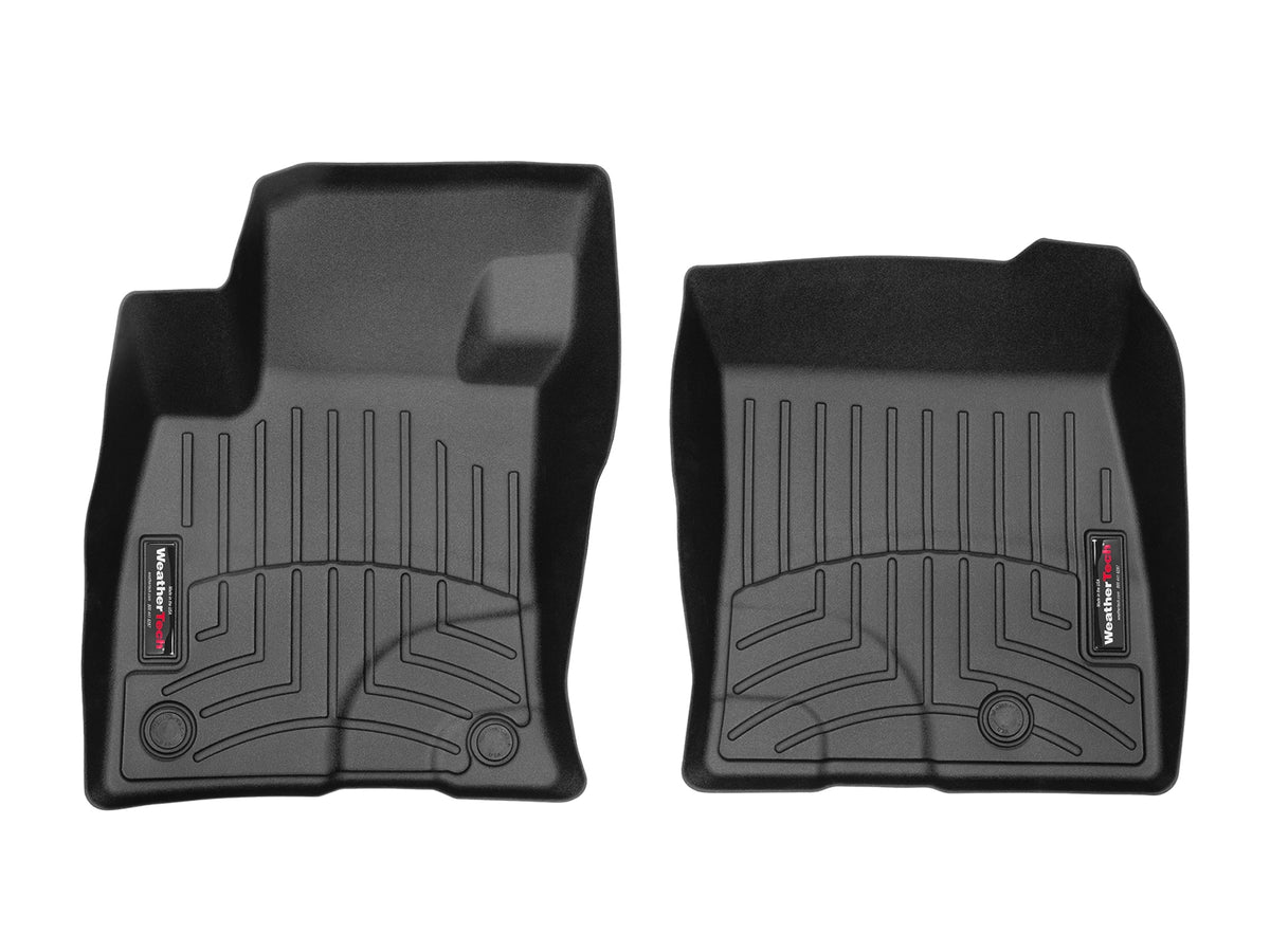 Tapis avant FloorLiner noir WeatherTech Lincoln Corsair 2020-2026 (2021-2026 : moteur standard seulement) - Récréashop