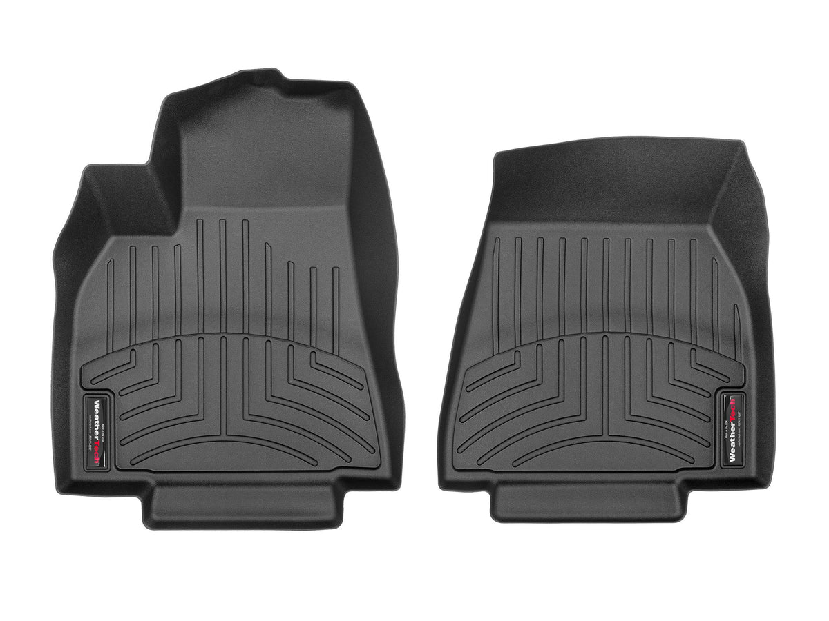 Tapis avant FloorLiner noir WeatherTech Tesla Model Y 2020 (Original Mount seulement) - Récréashop