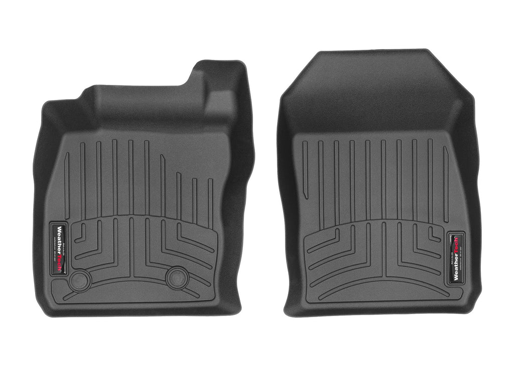 Tapis avant FloorLiner noir WeatherTech Ford Fiesta 2011-2019 / Ford Fiesta ST 2014-2019 (transmission manuelle seulement) - Récréashop