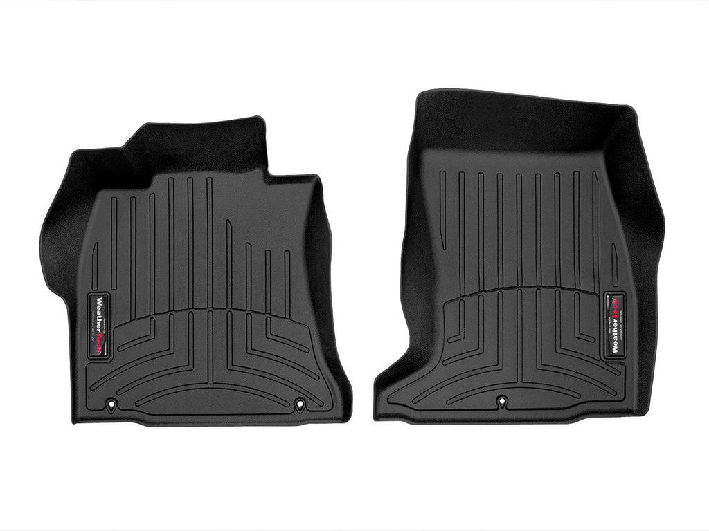 Tapis avant FloorLiner noir WeatherTech Genesis G70 2018-2027 (traction intégrale seulement) - Récréashop