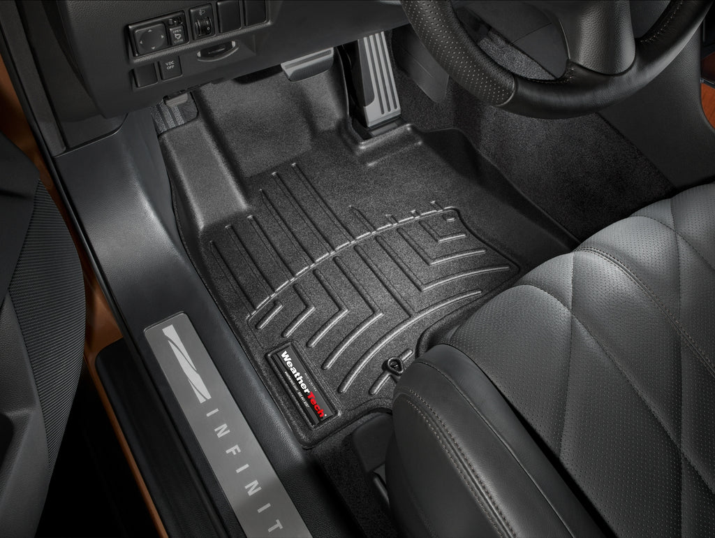 Tapis avant FloorLiner noir WeatherTech Infiniti FX 2009-2013 / Infiniti QX70 2014-2017 - Récréashop