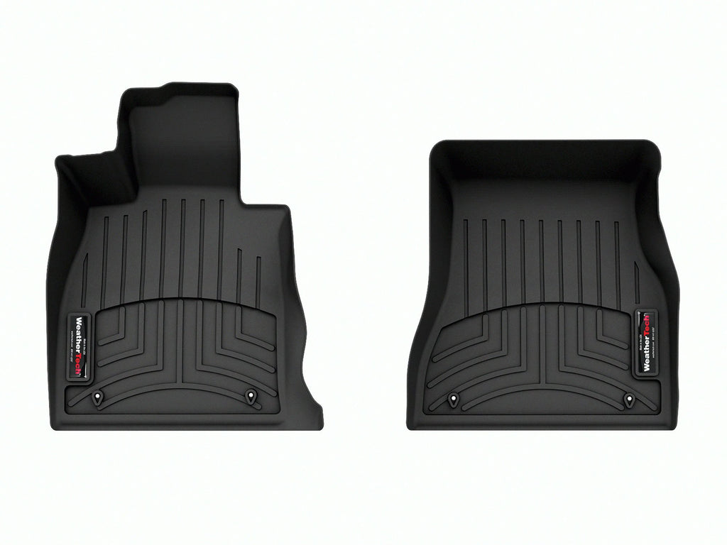 Tapis avant FloorLiner noir WeatherTech BMW 740i 2023-2026 et autres véhicules - Récréashop