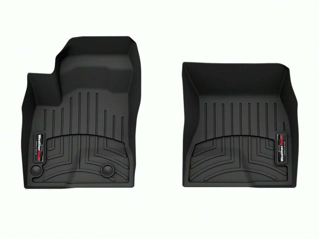 Tapis avant FloorLiner noir WeatherTech Mitsubishi Outlander PHEV 2023-2025 / Nissan Rogue Plug-in Hybrid 2026 - Récréashop