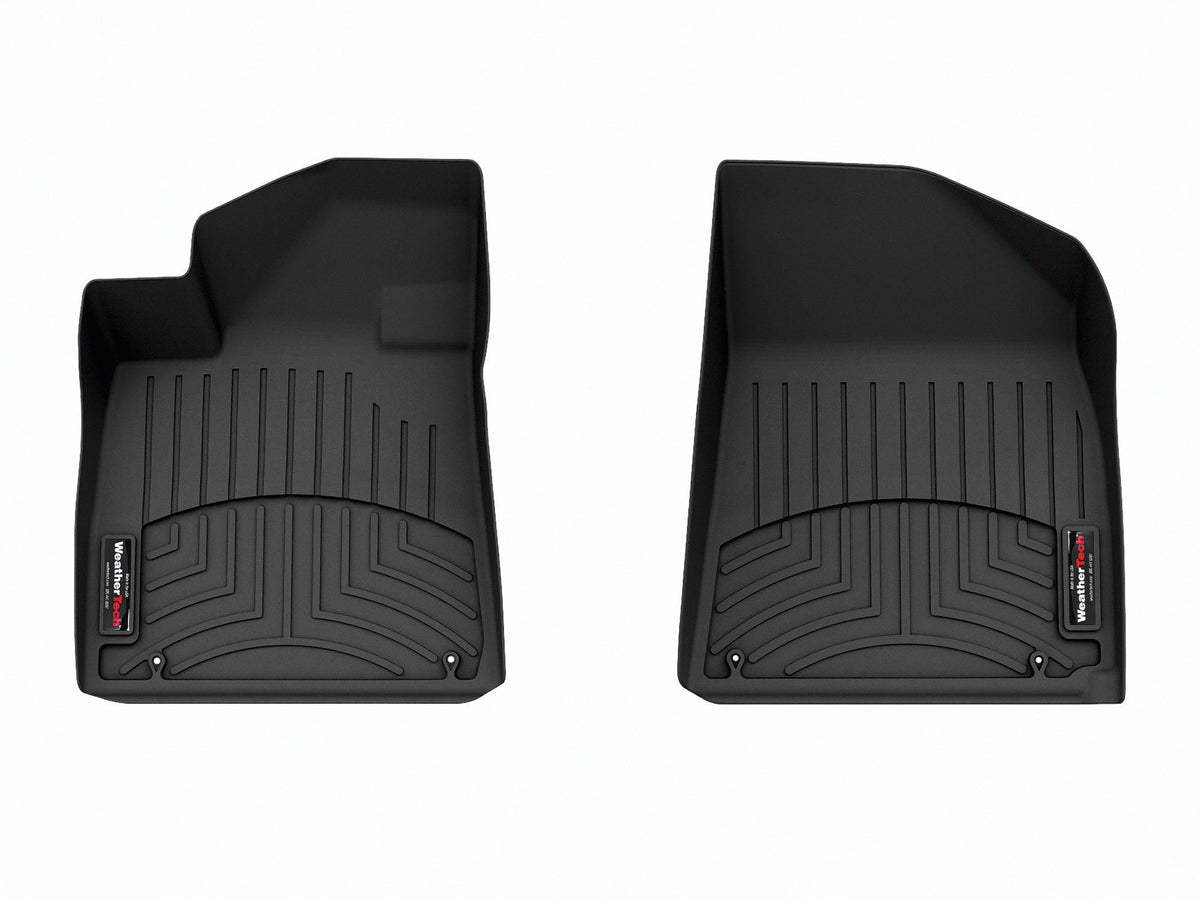 Tapis avant FloorLiner noir WeatherTech Hyundai Ioniq 6 2023-2025 - Récréashop