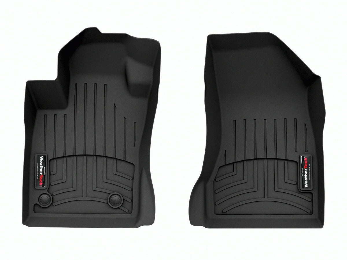 Tapis avant FloorLiner noir WeatherTech Alfa Romeo Tonale 2023-2026 et autres véhicules - Récréashop