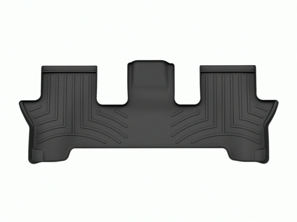 Tapis 3e rangée FloorLiner noir WeatherTech Hyundai Santa Fe 2024-2027 / Hyundai Santa Fe Hybrid 2024-2027 (banquette en 2e rangée seulement) - Récréashop