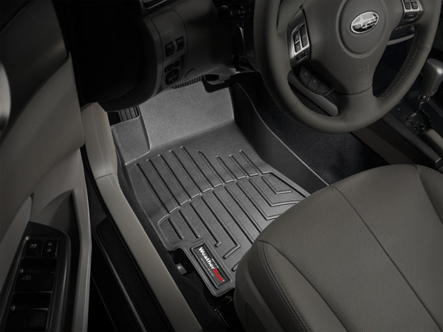 Tapis avant FloorLiner noir WeatherTech Subaru Forester 2009-2013 - Récréashop
