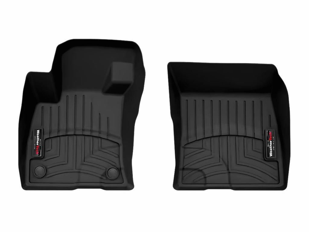 Tapis avant FloorLiner noir WeatherTech Ford Bronco Sport 2025-2026 / Ford Maverick 2025-2026 (plancher tapissé seulement) - Récréashop