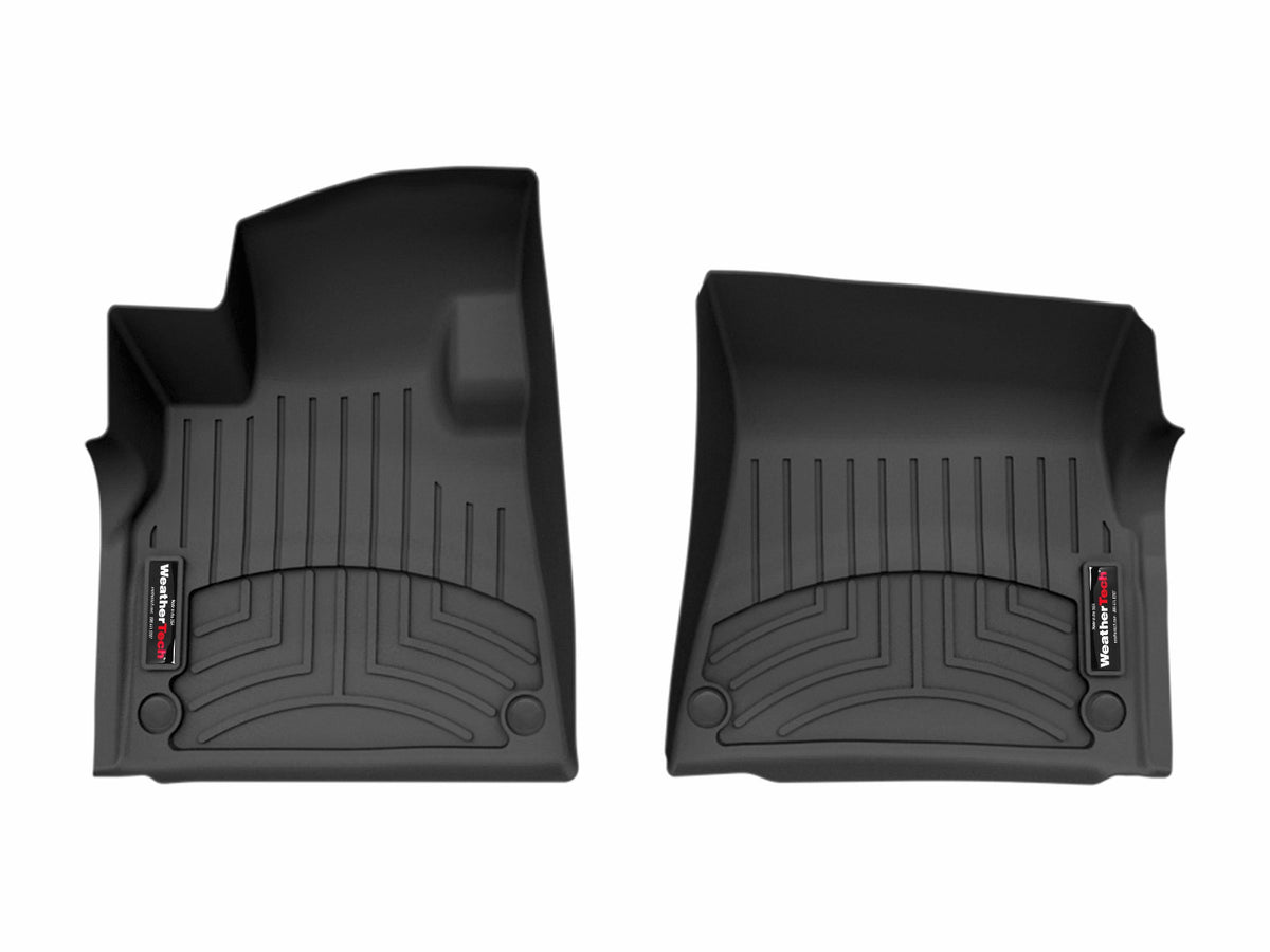 Tapis avant FloorLiner noir WeatherTech Rivian R1S 2025 / Rivian R1T 2025 - Récréashop