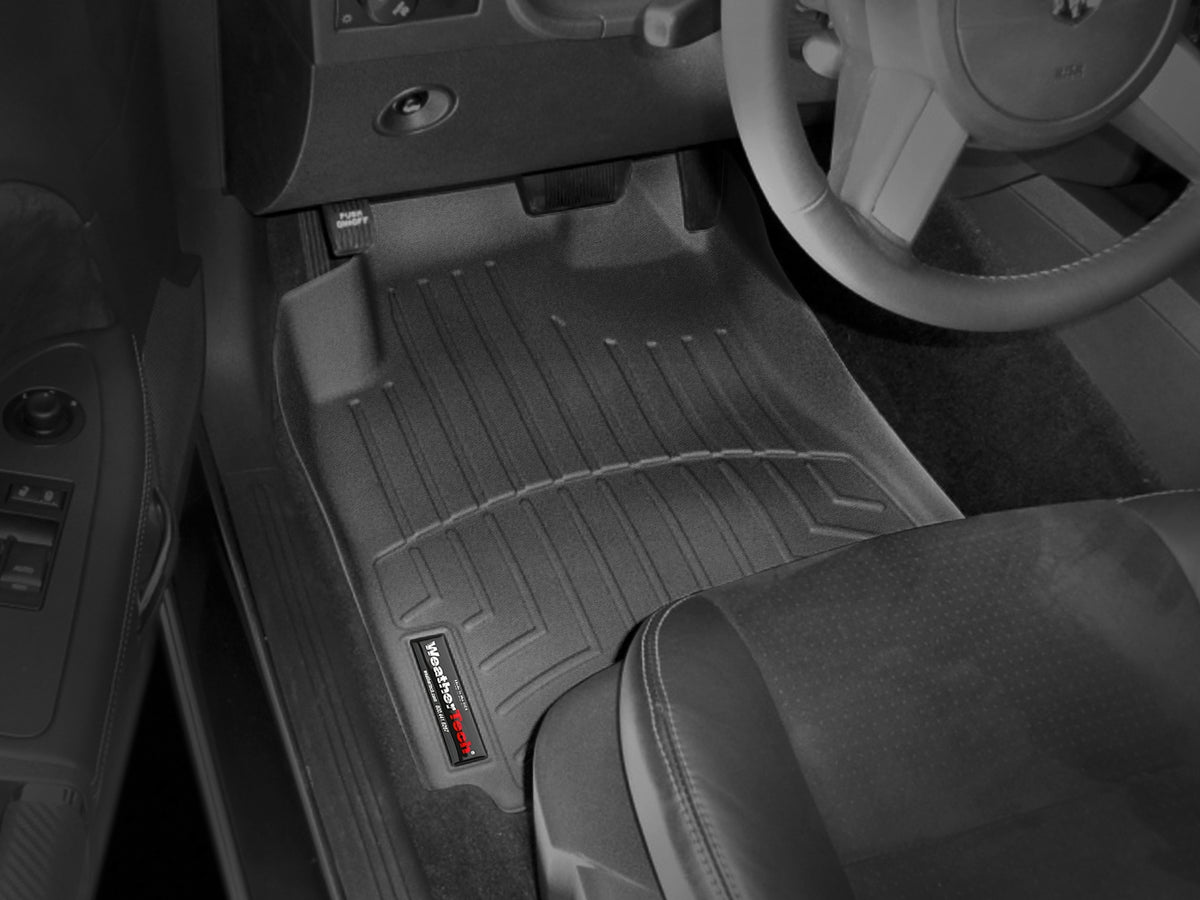 Tapis avant FloorLiner noir WeatherTech Dodge Challenger 2008-2010 - Récréashop