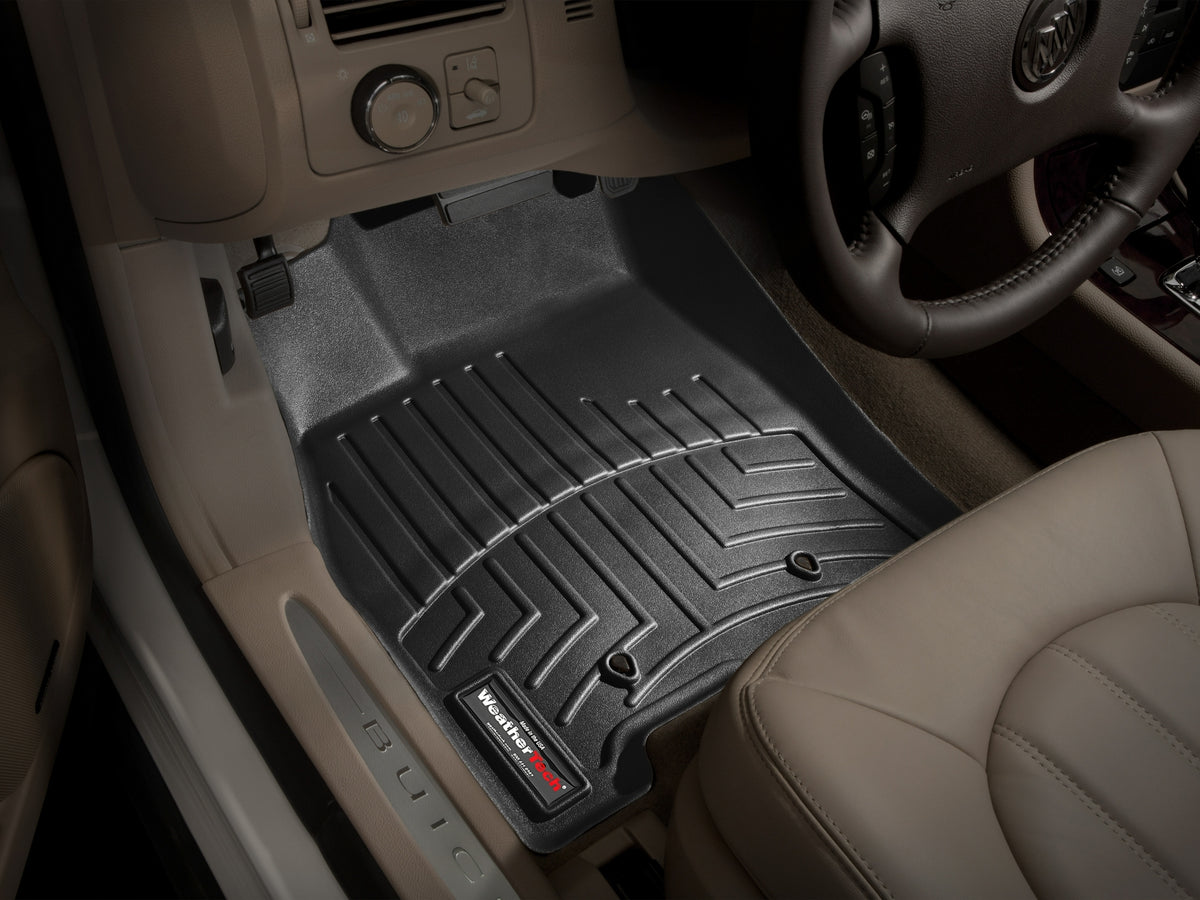 Tapis avant FloorLiner noir WeatherTech Buick Lucerne 2006-2011 - Récréashop