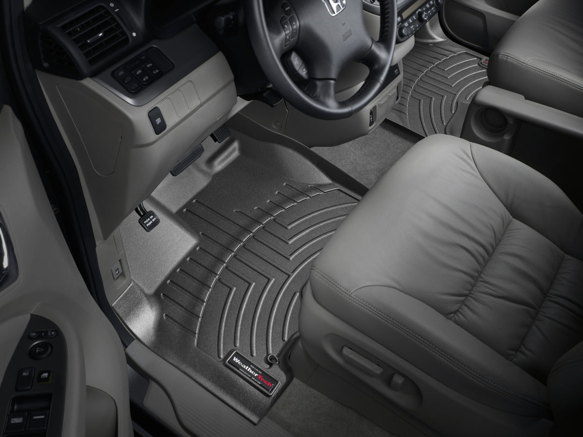 Tapis avant FloorLiner noir WeatherTech Honda Odyssey 2005-2010 - Récréashop
