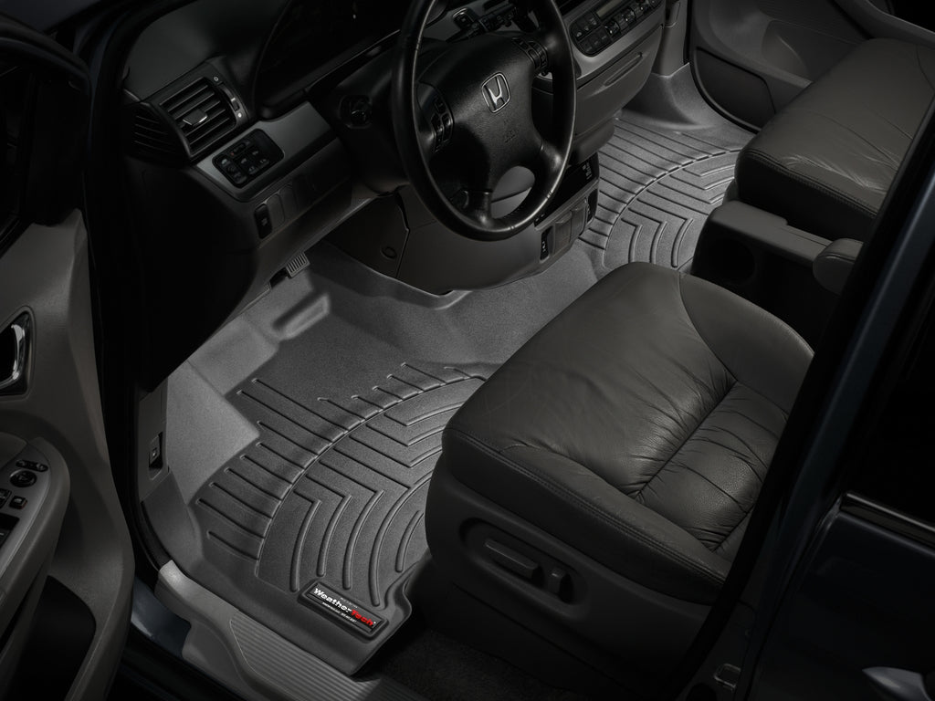 Tapis avant une pièce FloorLiner noir WeatherTech Honda Odyssey 2005-2010 - Récréashop