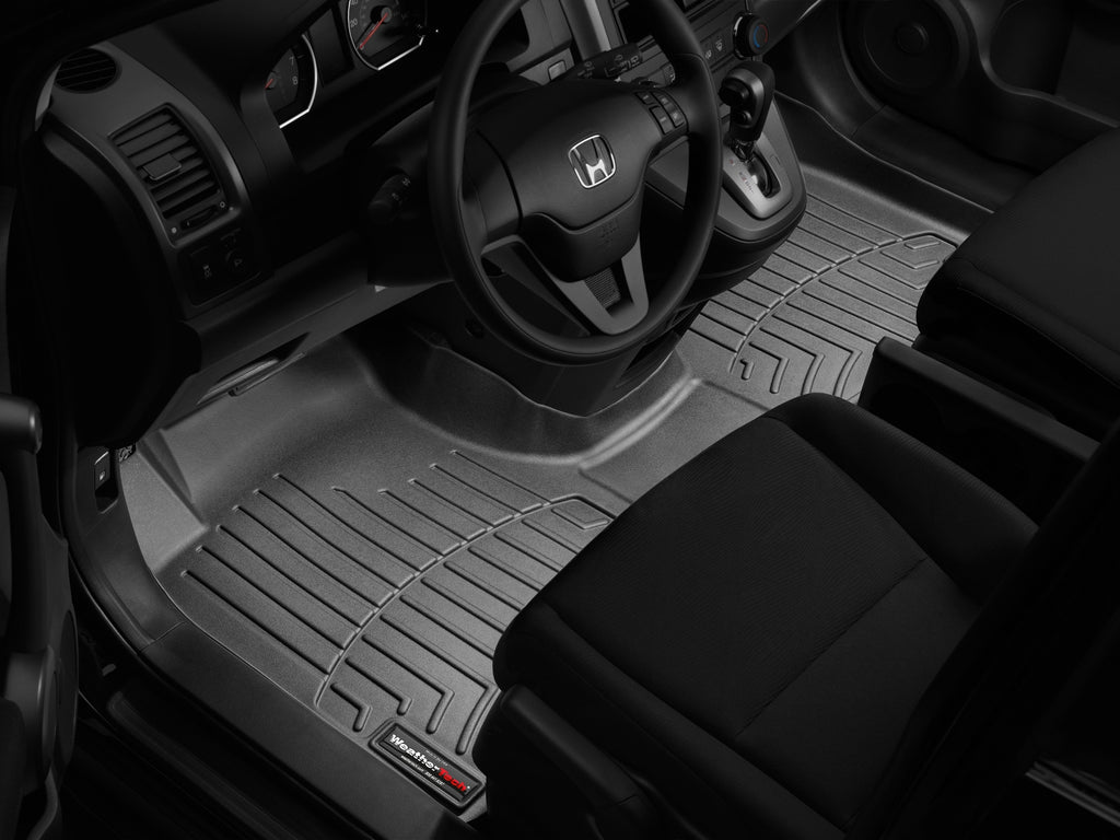 Tapis avant une pièce FloorLiner noir WeatherTech Honda CR-V 2007-2011 - Récréashop