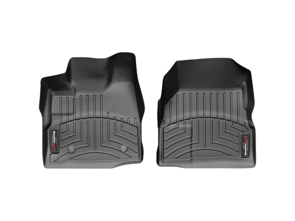 Tapis avant FloorLiner noir WeatherTech Chevrolet Equinox 2011-2017 / GMC Terrain / Terrain Denali 2011-2017 (2011 : avec crochets de retenue seulement) - Récréashop