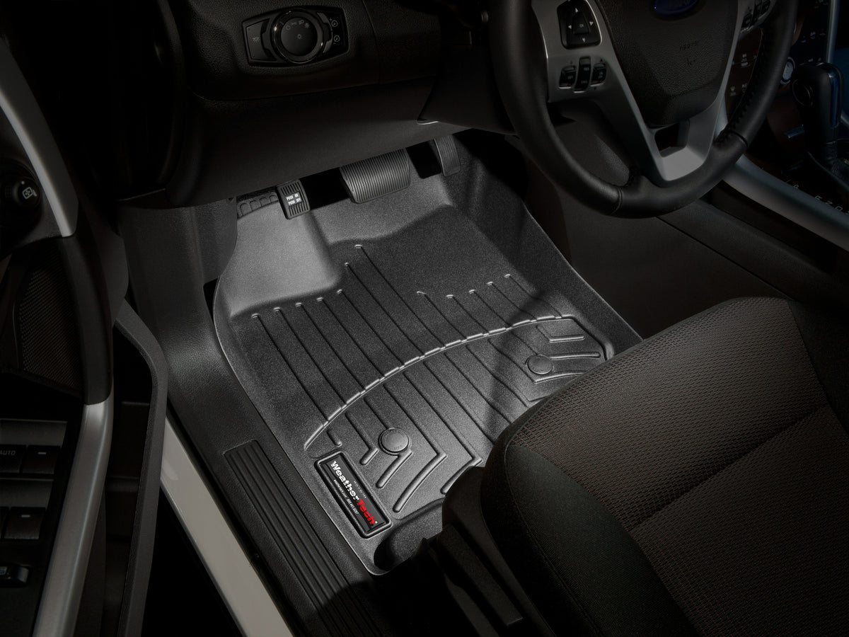 Tapis avant FloorLiner noir WeatherTech Lincoln MKX 2011-2015 / Ford Edge 2011-2014 - Récréashop