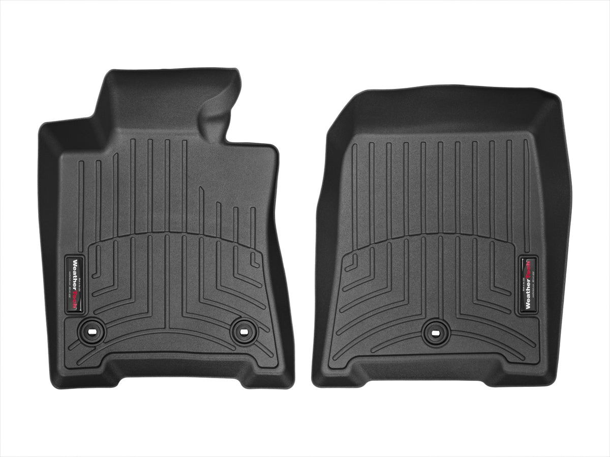 Tapis avant FloorLiner noir WeatherTech Acura TL 2009-2014 (selon la version, voir compatibilité) - Récréashop