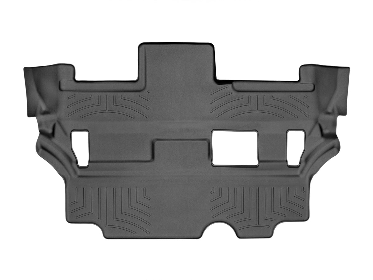 Tapis 3e rangée FloorLiner noir WeatherTech Cadillac Escalade 2015-2020 et autres véhicules (banquette seulement) - Récréashop