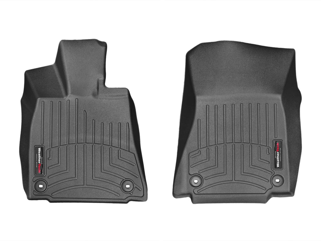 Tapis avant FloorLiner noir WeatherTech Lexus IS 2014-2025 et autres véhicules (2014-2015 : berline, sans traction intégrale seulement) - Récréashop
