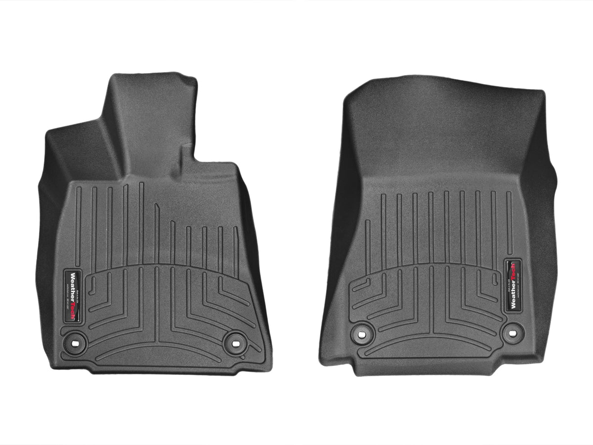 Tapis avant FloorLiner noir WeatherTech Lexus IS 2014-2025 et autres véhicules (2014-2015 : berline, sans traction intégrale seulement) - Récréashop