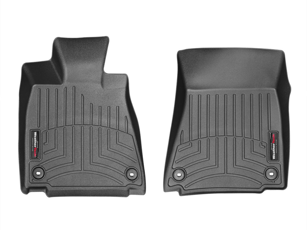 Tapis avant FloorLiner noir WeatherTech Lexus GS 2013-2020 (propulsion seulement) - Récréashop