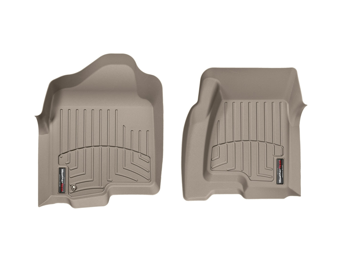 Tapis avant FloorLiner beige WeatherTech GMC Sierra / Sierra Denali 1999-2007 et autres véhicules (selon la version, voir compatibilité) - Récréashop