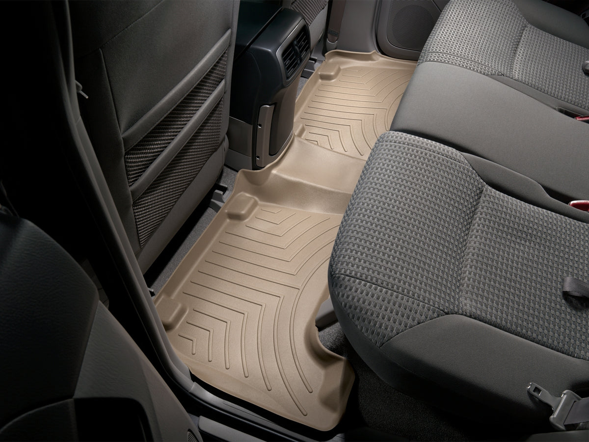 Tapis arrière FloorLiner beige WeatherTech Toyota 4Runner 2003-2009 - Récréashop