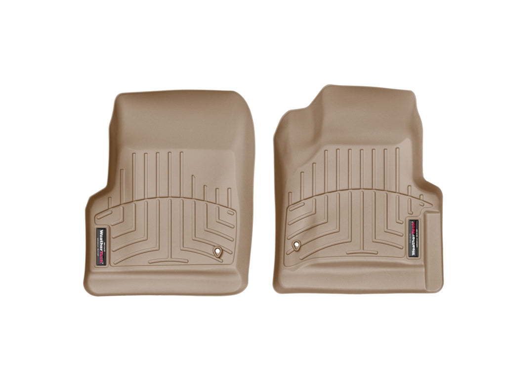 Tapis avant FloorLiner beige WeatherTech Jeep Wrangler 2-Door 1997-2006 / Jeep Wrangler Unlimited 2-Door 2004-2006 - Récréashop