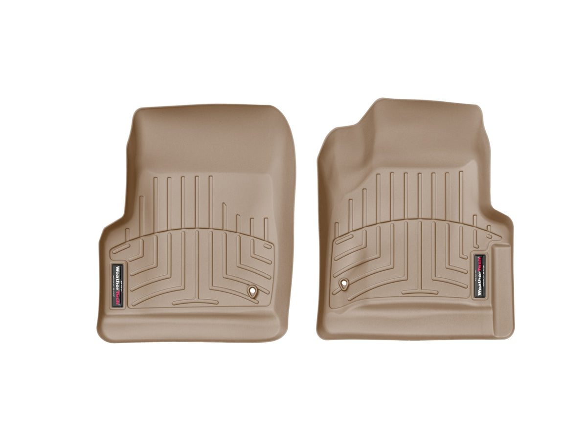 Tapis avant FloorLiner beige WeatherTech Jeep Wrangler 2-Door 1997-2006 / Jeep Wrangler Unlimited 2-Door 2004-2006 - Récréashop