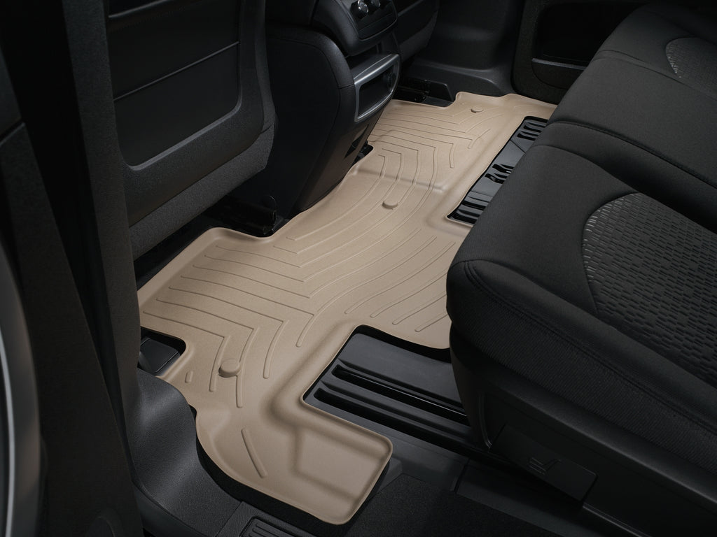 Tapis arrière FloorLiner beige WeatherTech Buick Enclave 2009-2017 et autres véhicules (banquette seulement) - Récréashop