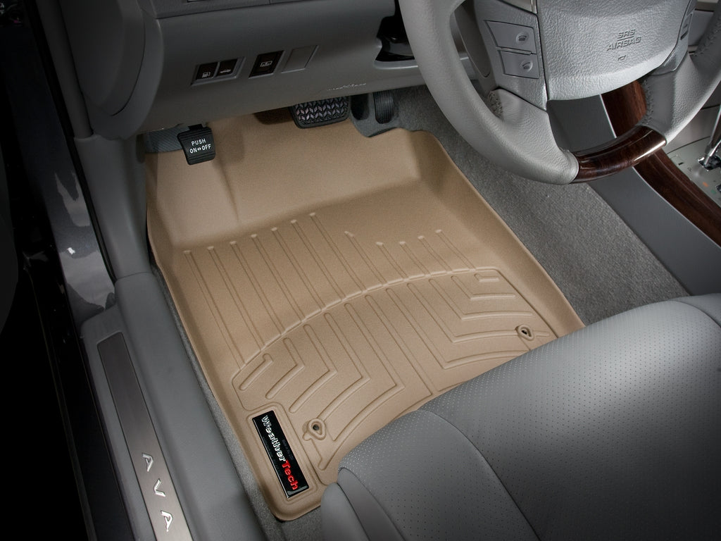 Tapis avant FloorLiner beige WeatherTech Toyota Avalon 2005-2012 - Récréashop