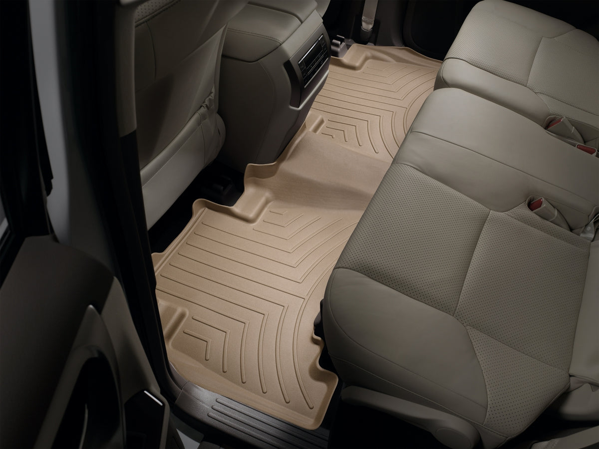 Tapis arrière FloorLiner beige WeatherTech Toyota 4Runner 2010-2024 / Lexus GX 2010-2023 - Récréashop