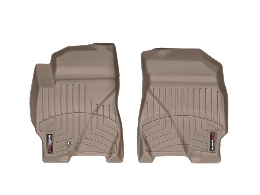 Tapis avant FloorLiner beige WeatherTech Mercury Mariner 2009-2011 / Ford Escape 2009 (2010-2011 : avec crochets de retenue seulement) - Récréashop