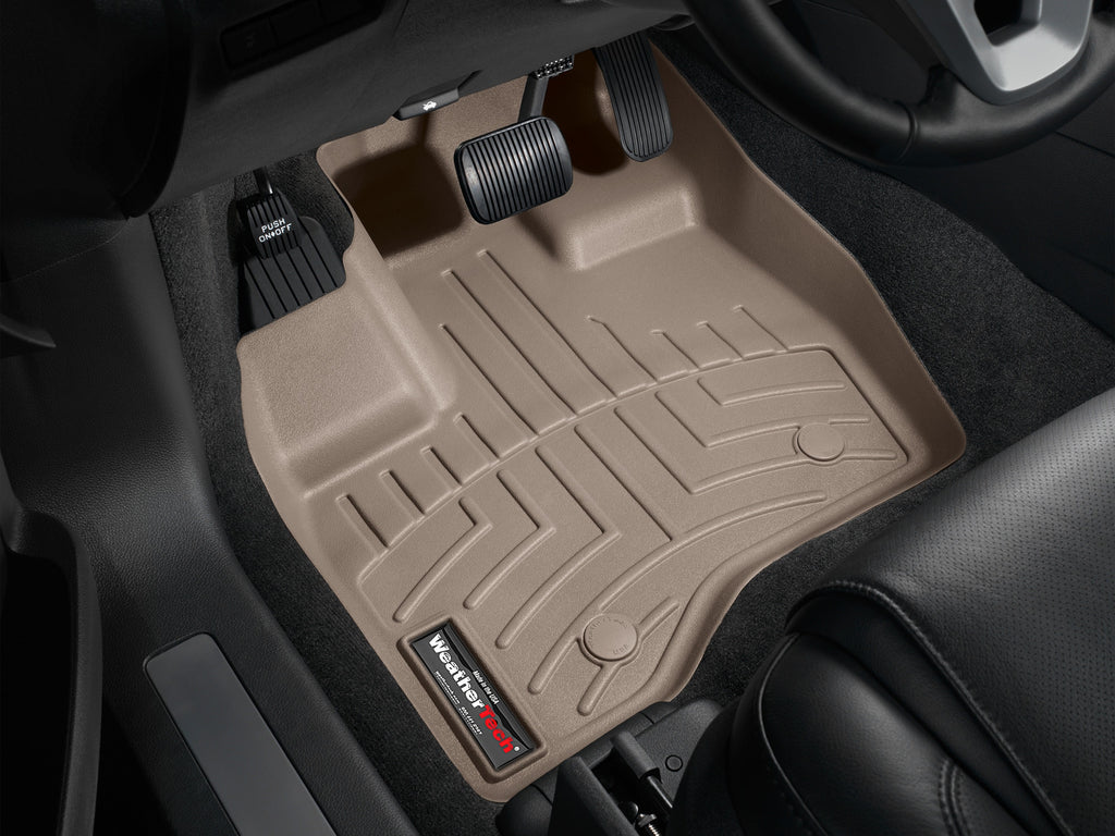 Tapis avant FloorLiner beige WeatherTech Ford Explorer 2011-2014 - Récréashop