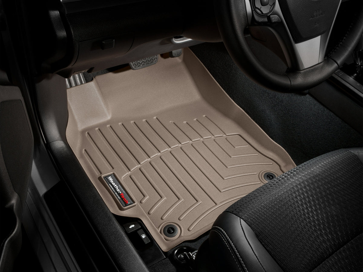 Tapis avant FloorLiner beige WeatherTech Toyota Camry 2012-2014 - Récréashop