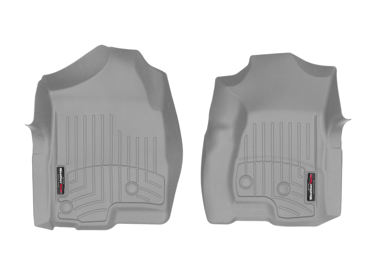 Tapis avant FloorLiner gris WeatherTech GMC Sierra / Sierra Denali 1999-2007 et autres véhicules (selon la version, voir compatibilité) - Récréashop