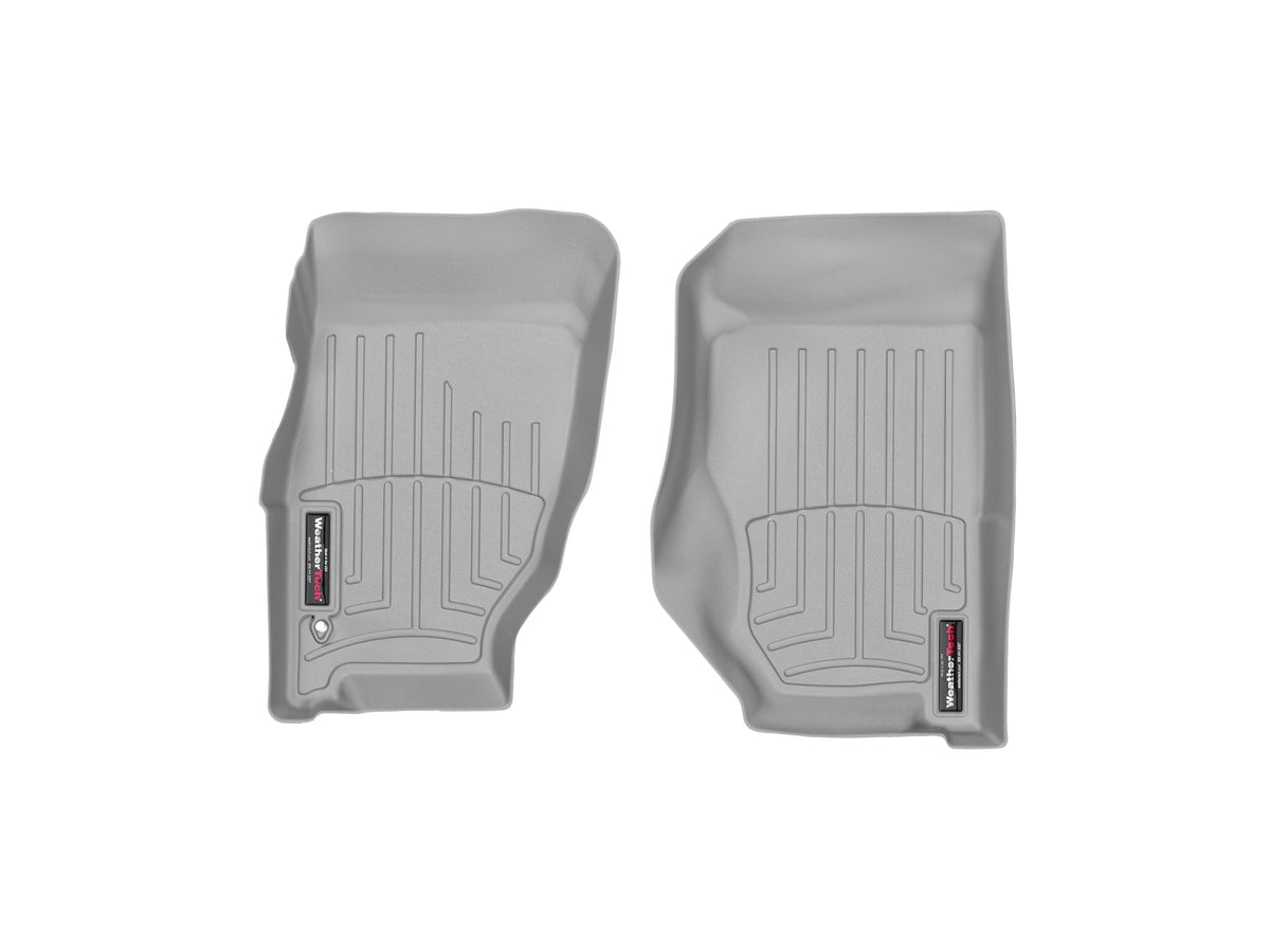 Tapis avant FloorLiner gris WeatherTech Jeep Liberty 2002-2007 (sans repose-pied gauche seulement) - Récréashop