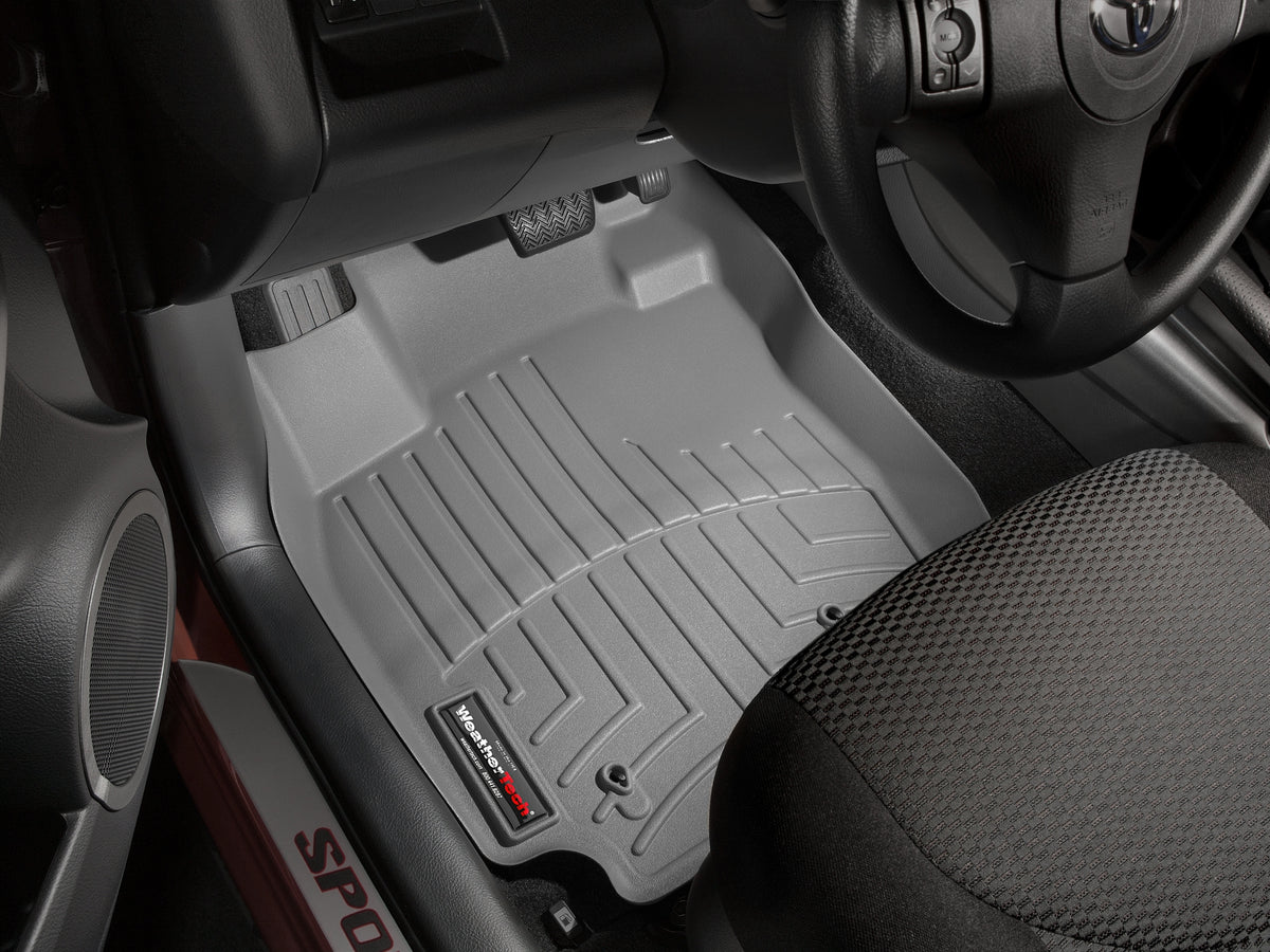 Tapis avant FloorLiner gris WeatherTech Toyota RAV4 2006-2012 - Récréashop