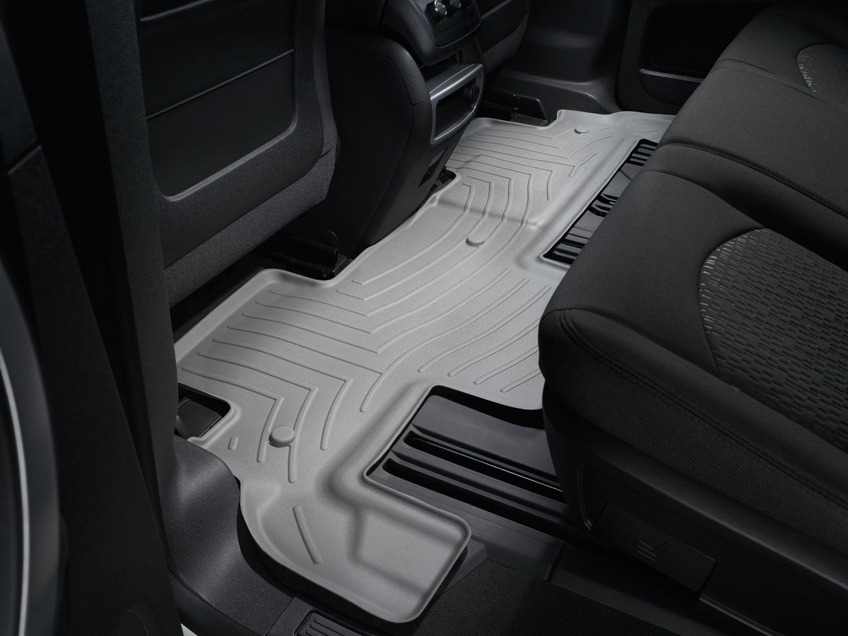 Tapis arrière FloorLiner gris WeatherTech Buick Enclave 2009-2017 et autres véhicules (banquette seulement) - Récréashop