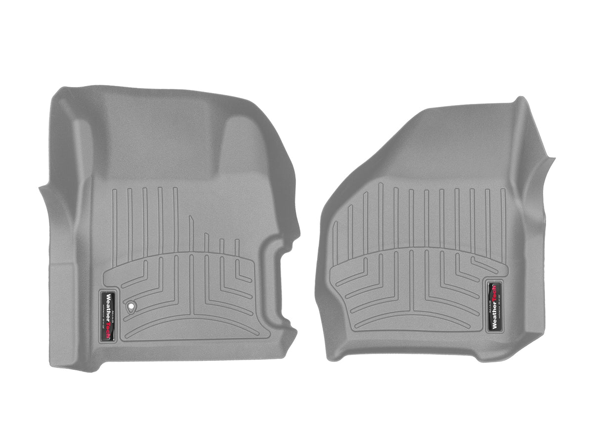 Tapis avant FloorLiner gris WeatherTech Ford F-250/F-350/F-450/F-550 1999-2007 (selon la version, voir compatibilité) - Récréashop